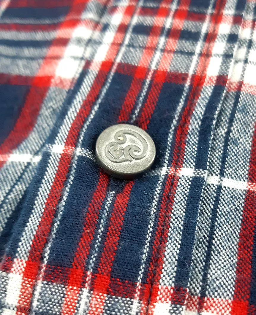 N°5 Classic Buttondown Collar LS Navy