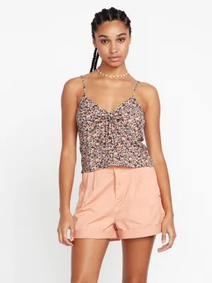 Naw Beach Cami Top - SLATE GREY