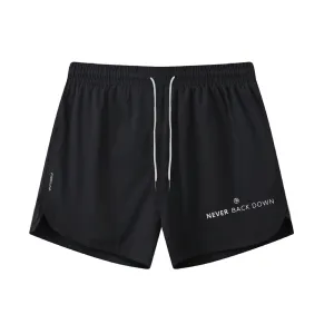 Never Back Down Graphic Shorts
