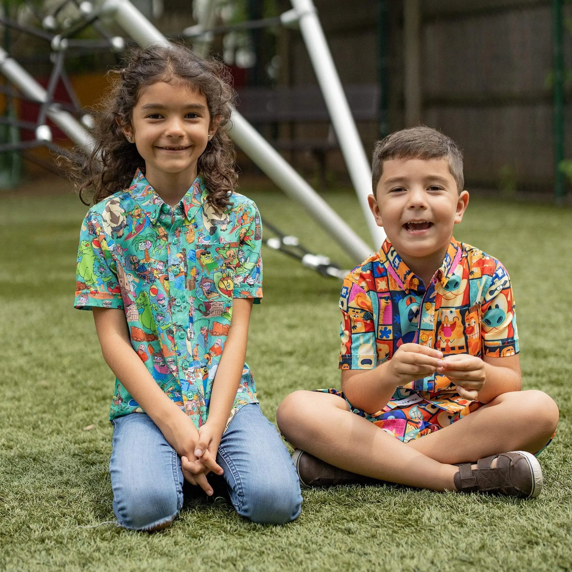 Nickelodeon "Tiki Toons" Youth – Hybrid Shorts