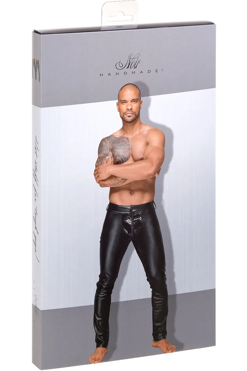Noir Handmade Powerwetlook Trousers