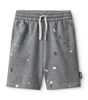 nununu- Mono Splash Sweat shorts (heather grey)