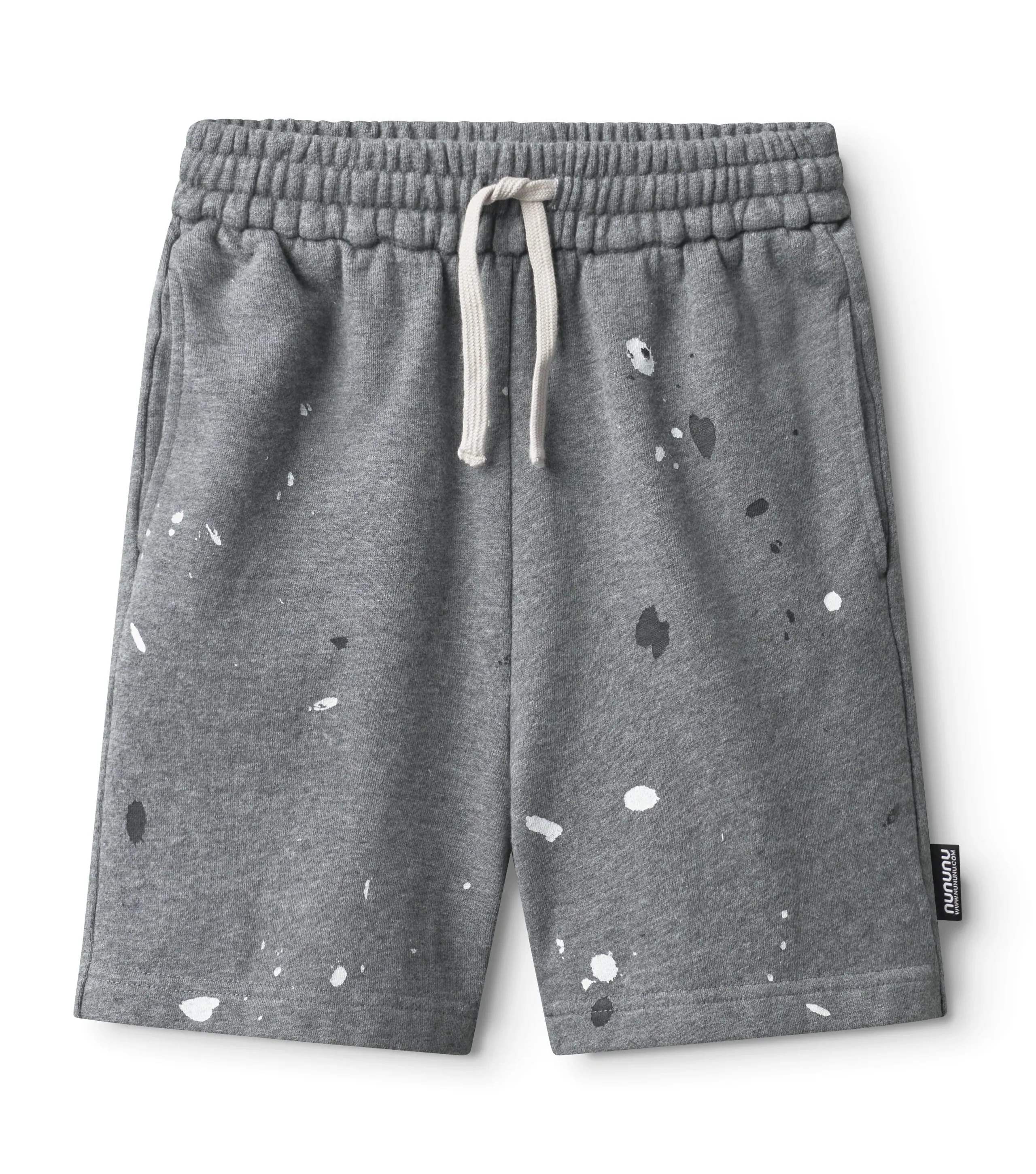 nununu- Mono Splash Sweat shorts (heather grey)