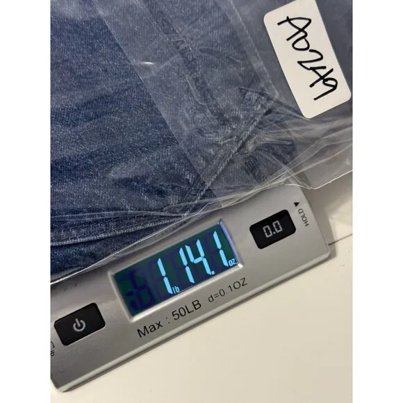 NWT Banana Republic High Rise Ultra Wide Leg Pleated Baggy Jeans Women's 12/31
