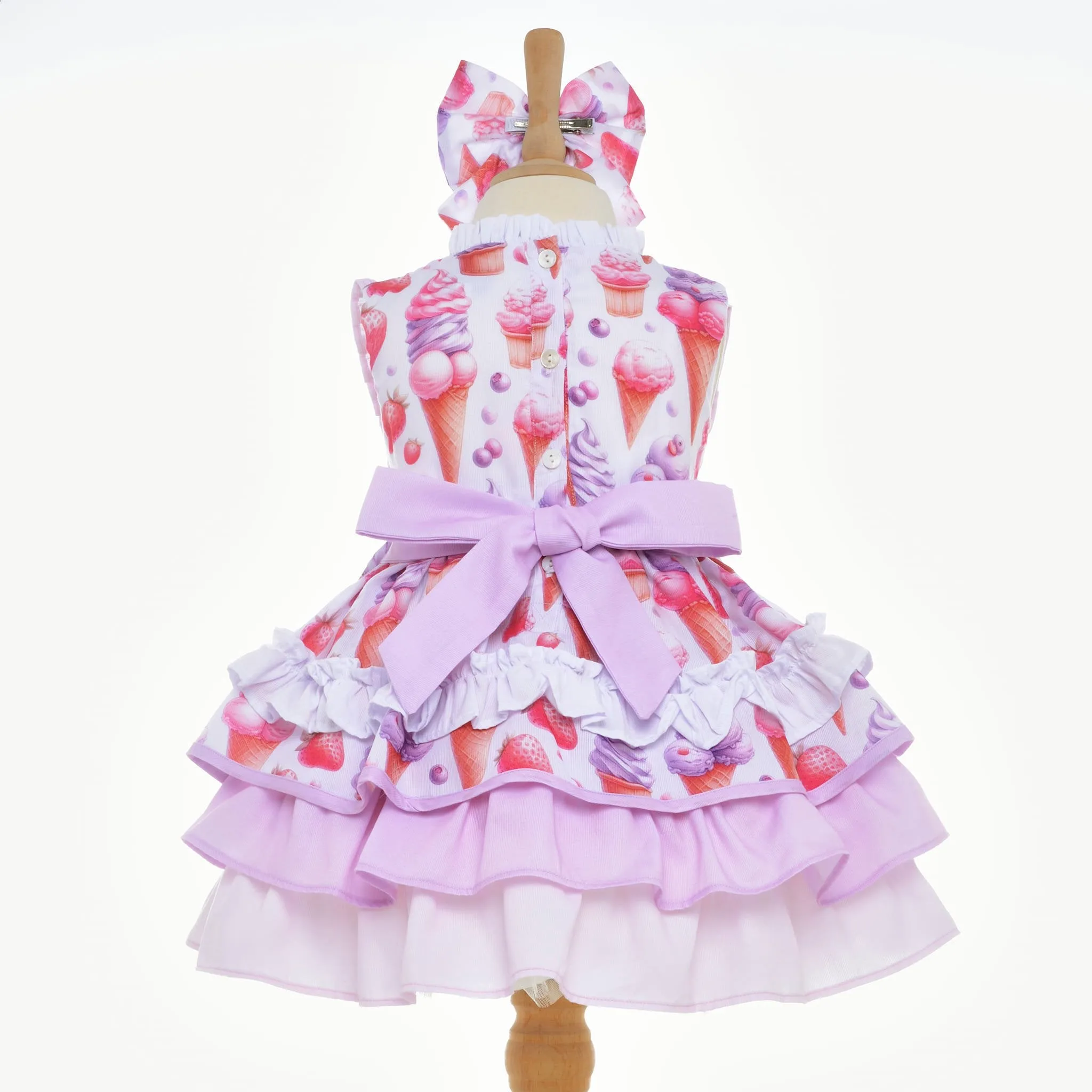 Ocean Baby Spanish Style Puffball Ice Cream Dress (3M-12Yrs)