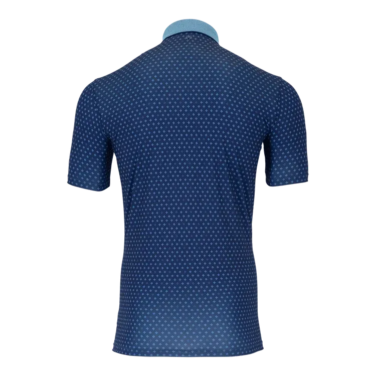 Old English Floral Polo