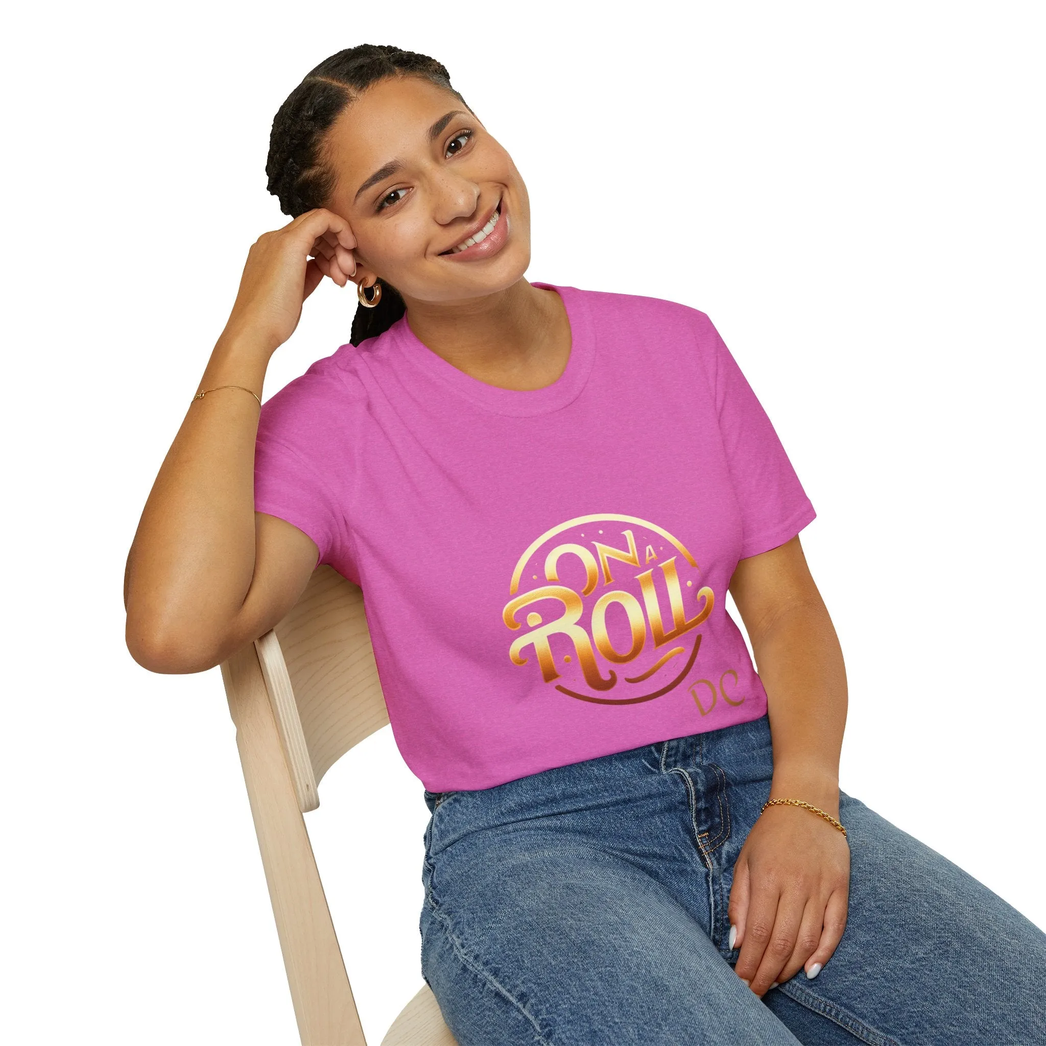 On A Roll-Unisex Softstyle T-Shirt
