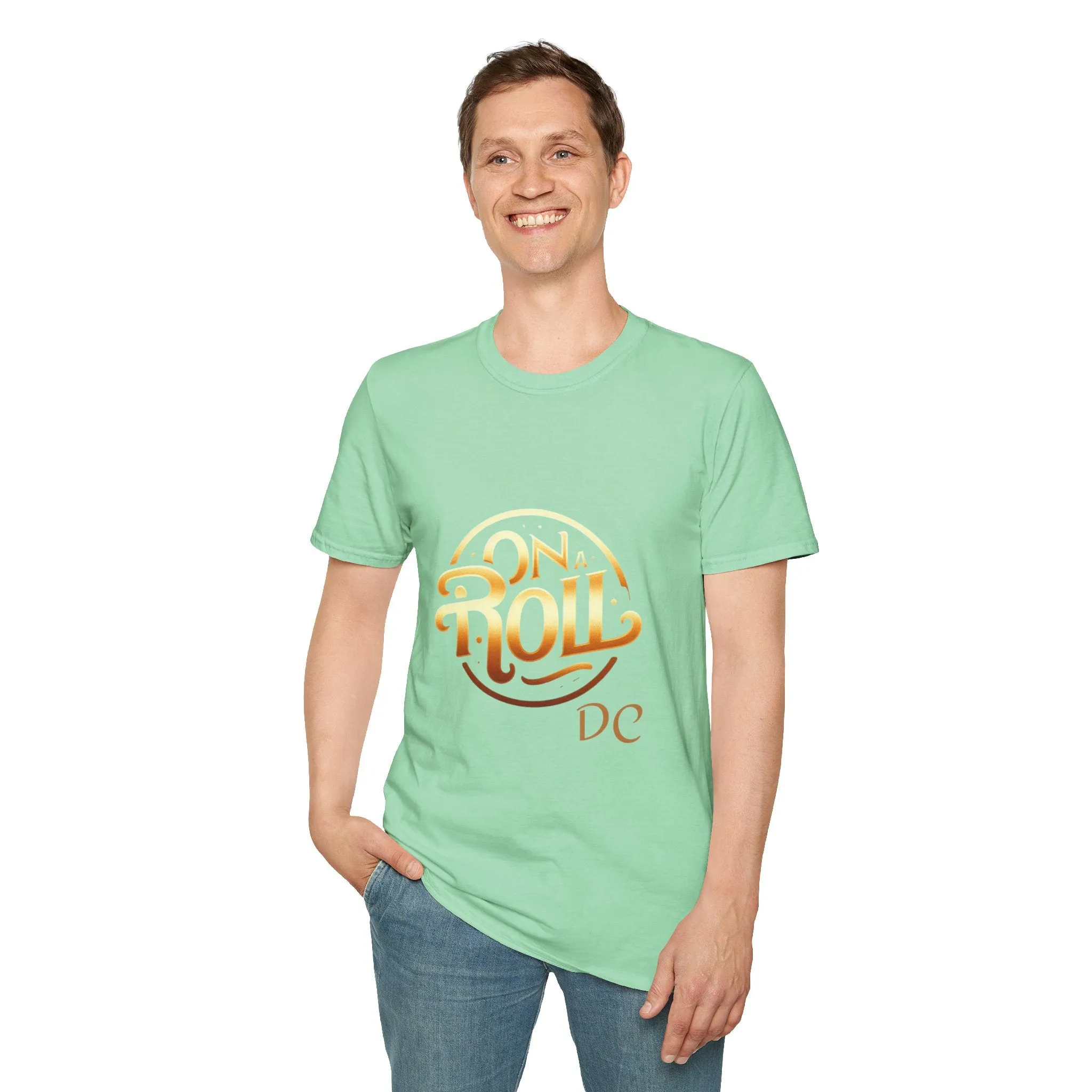 On A Roll-Unisex Softstyle T-Shirt