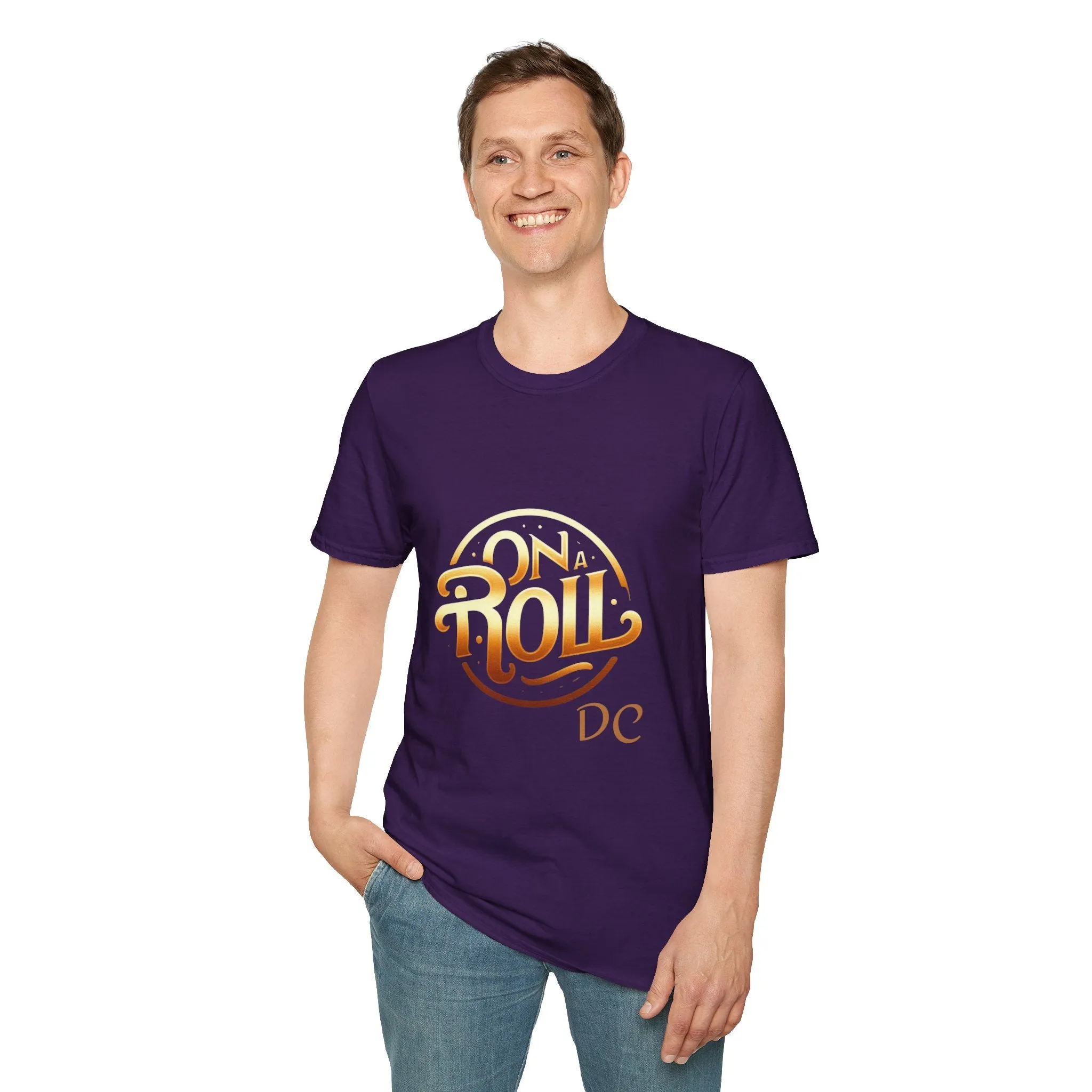 On A Roll-Unisex Softstyle T-Shirt