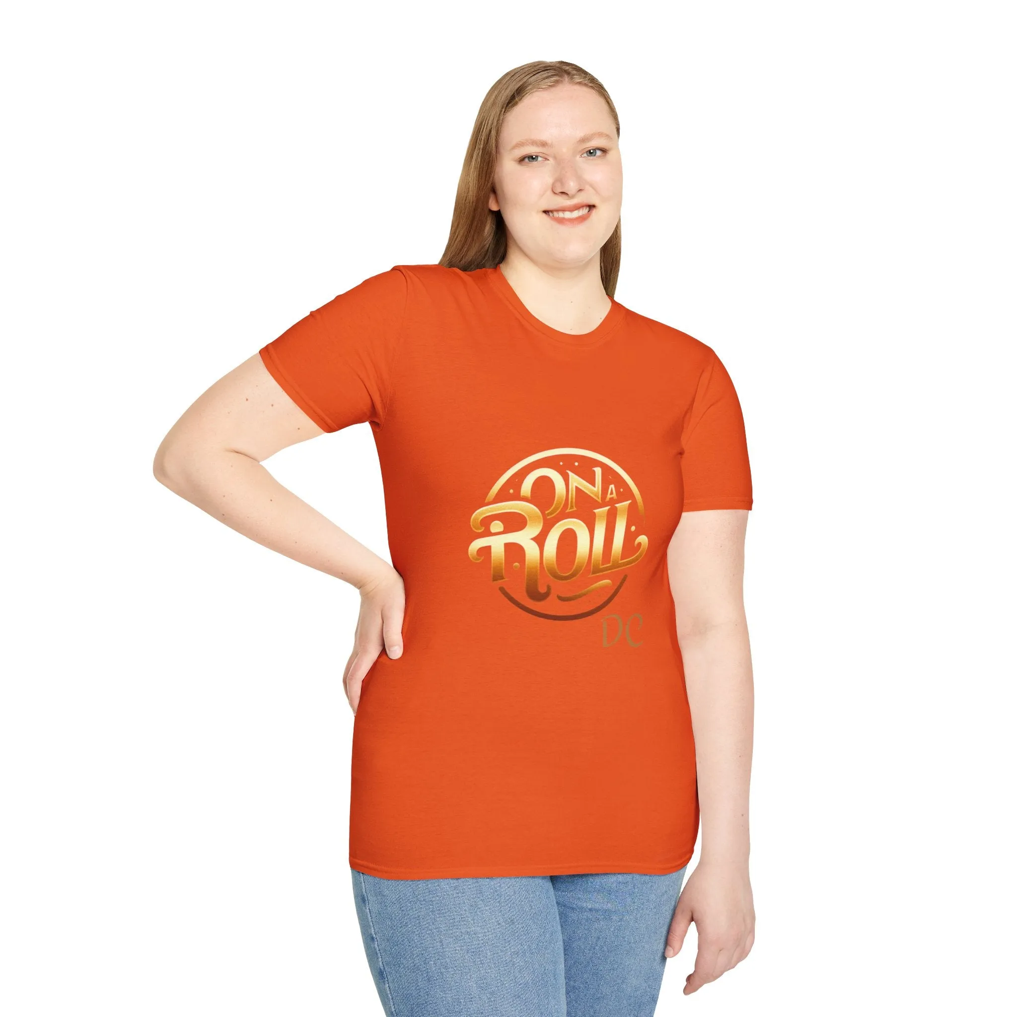 On A Roll-Unisex Softstyle T-Shirt