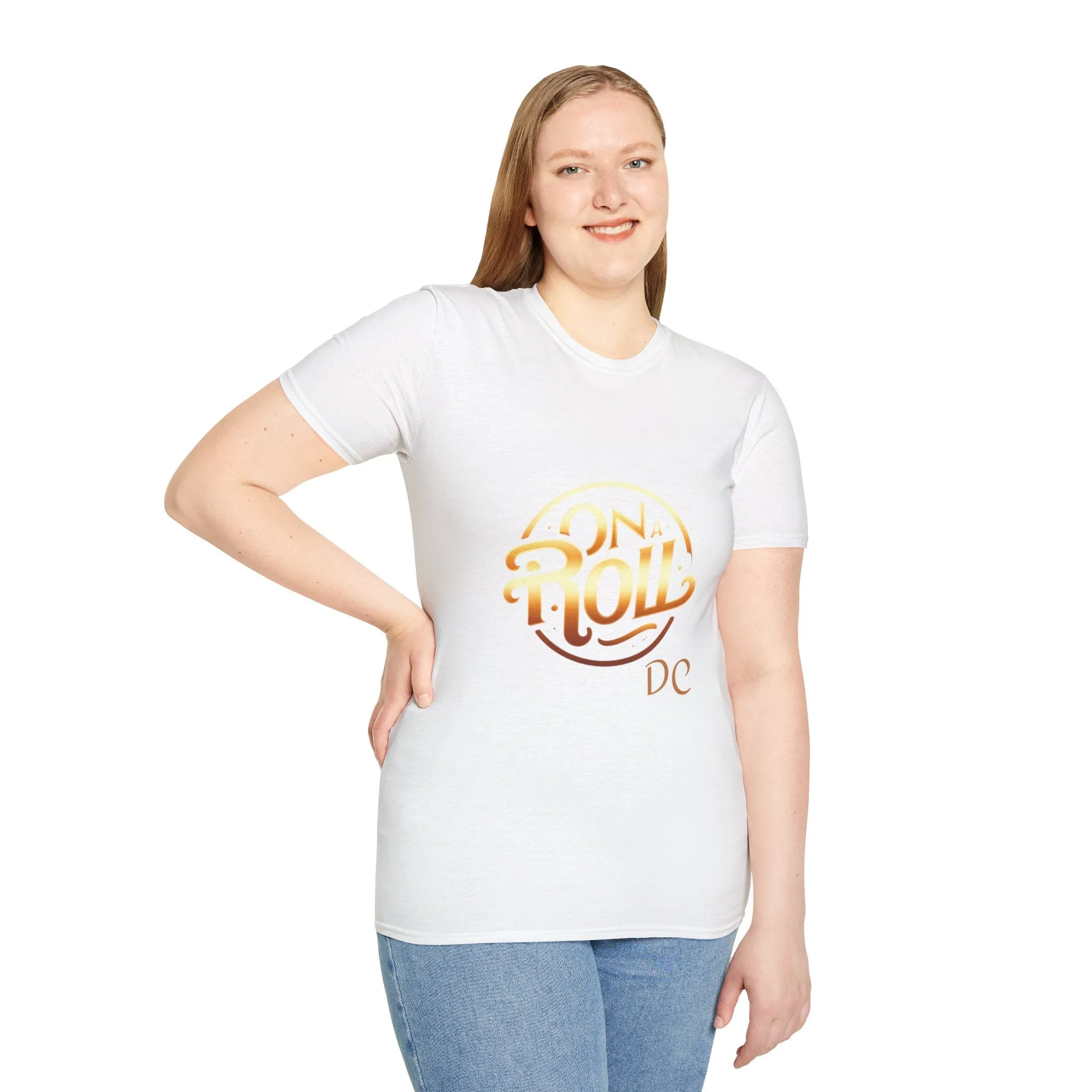 On A Roll-Unisex Softstyle T-Shirt