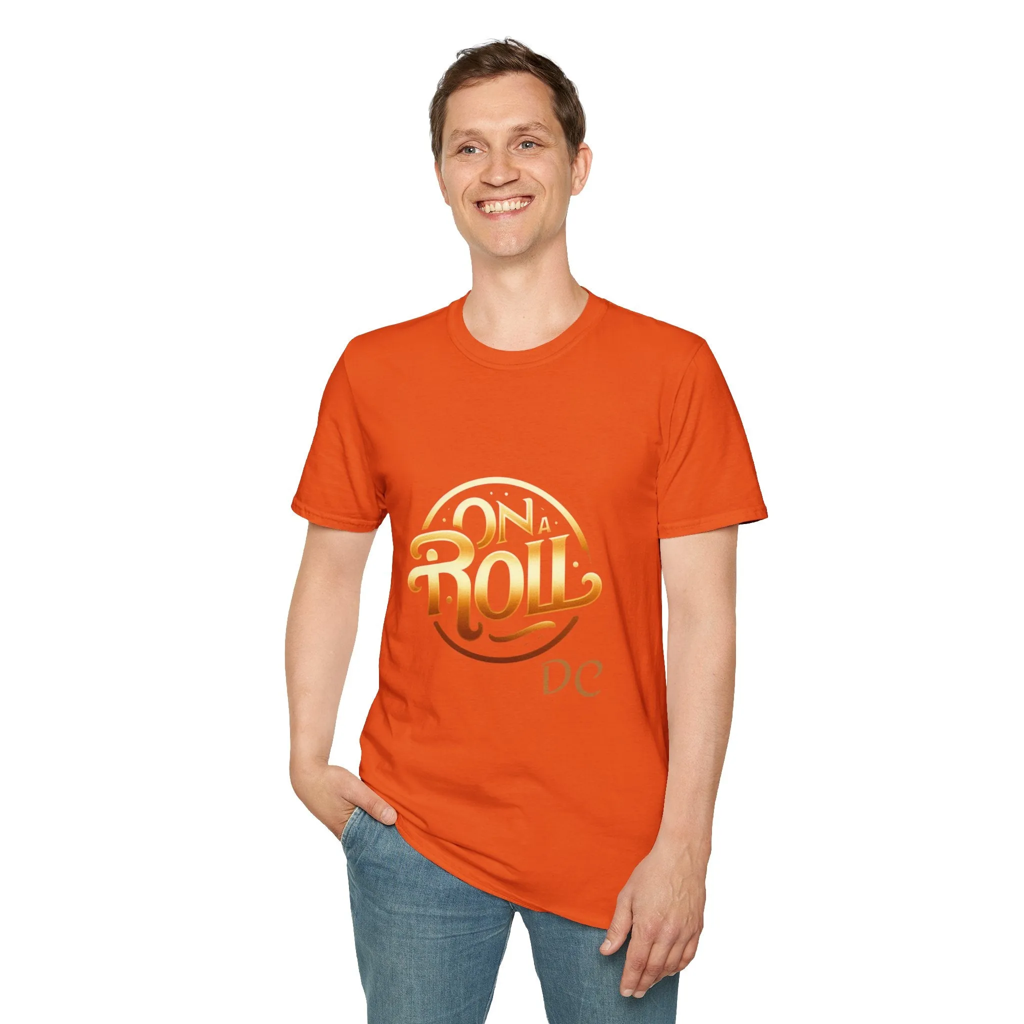 On A Roll-Unisex Softstyle T-Shirt