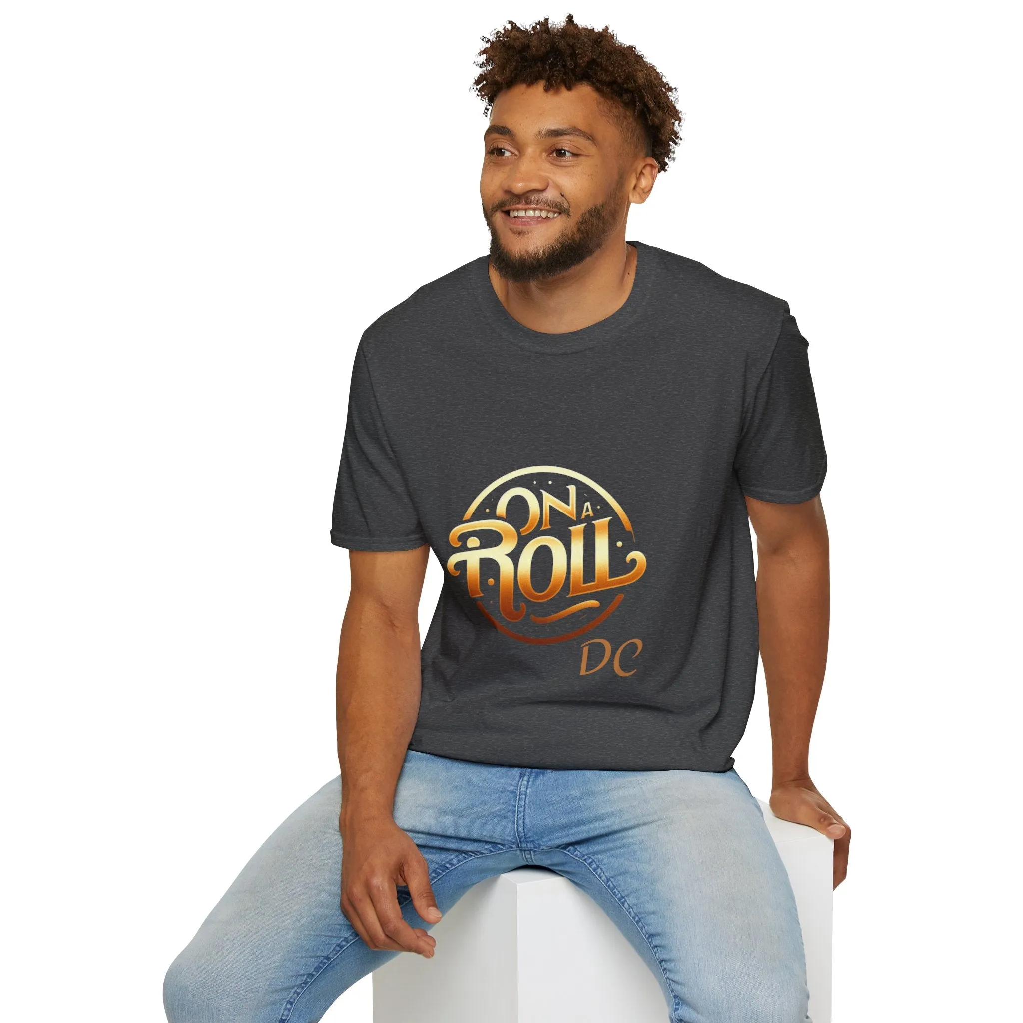 On A Roll-Unisex Softstyle T-Shirt