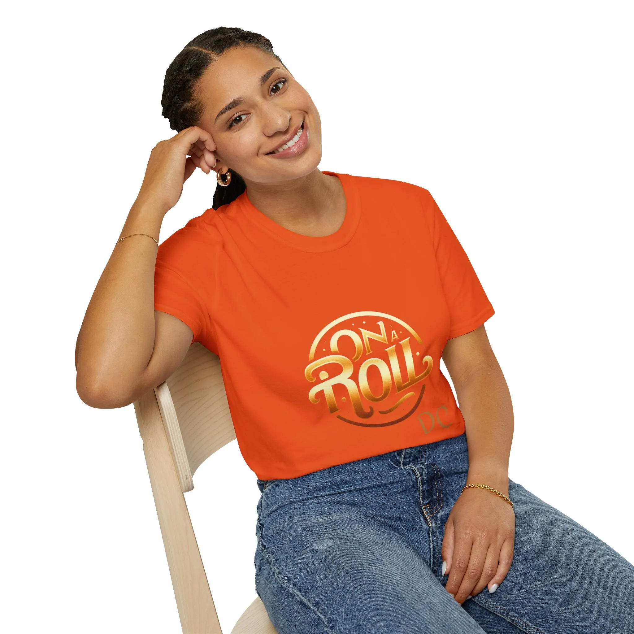 On A Roll-Unisex Softstyle T-Shirt