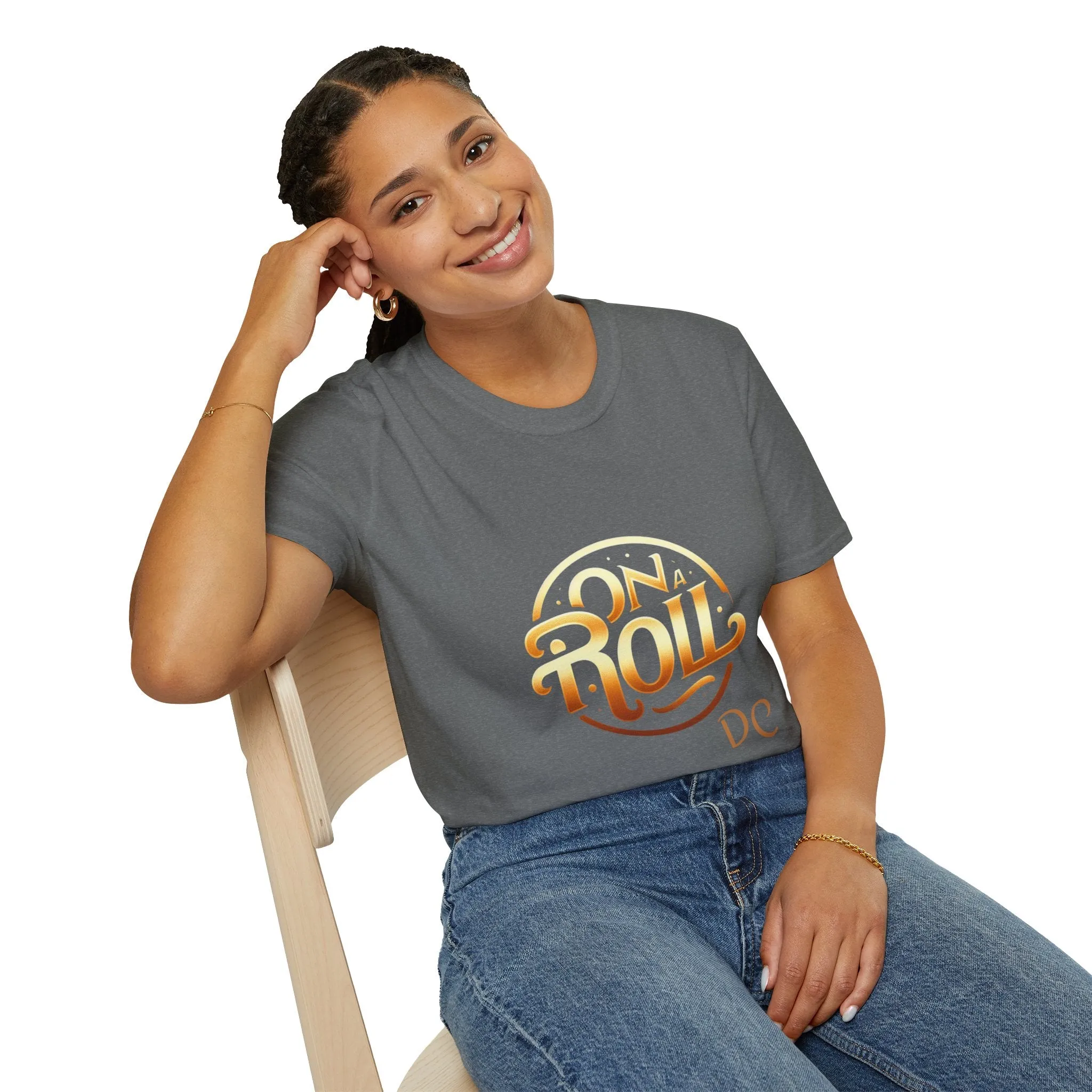 On A Roll-Unisex Softstyle T-Shirt