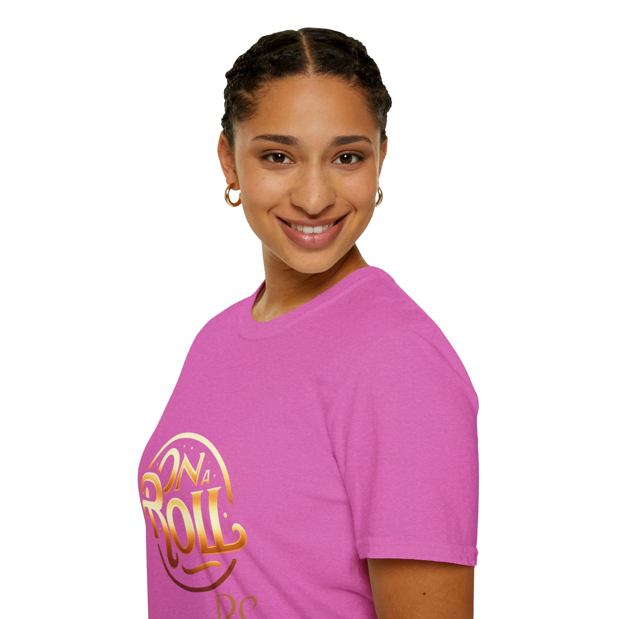 On A Roll-Unisex Softstyle T-Shirt