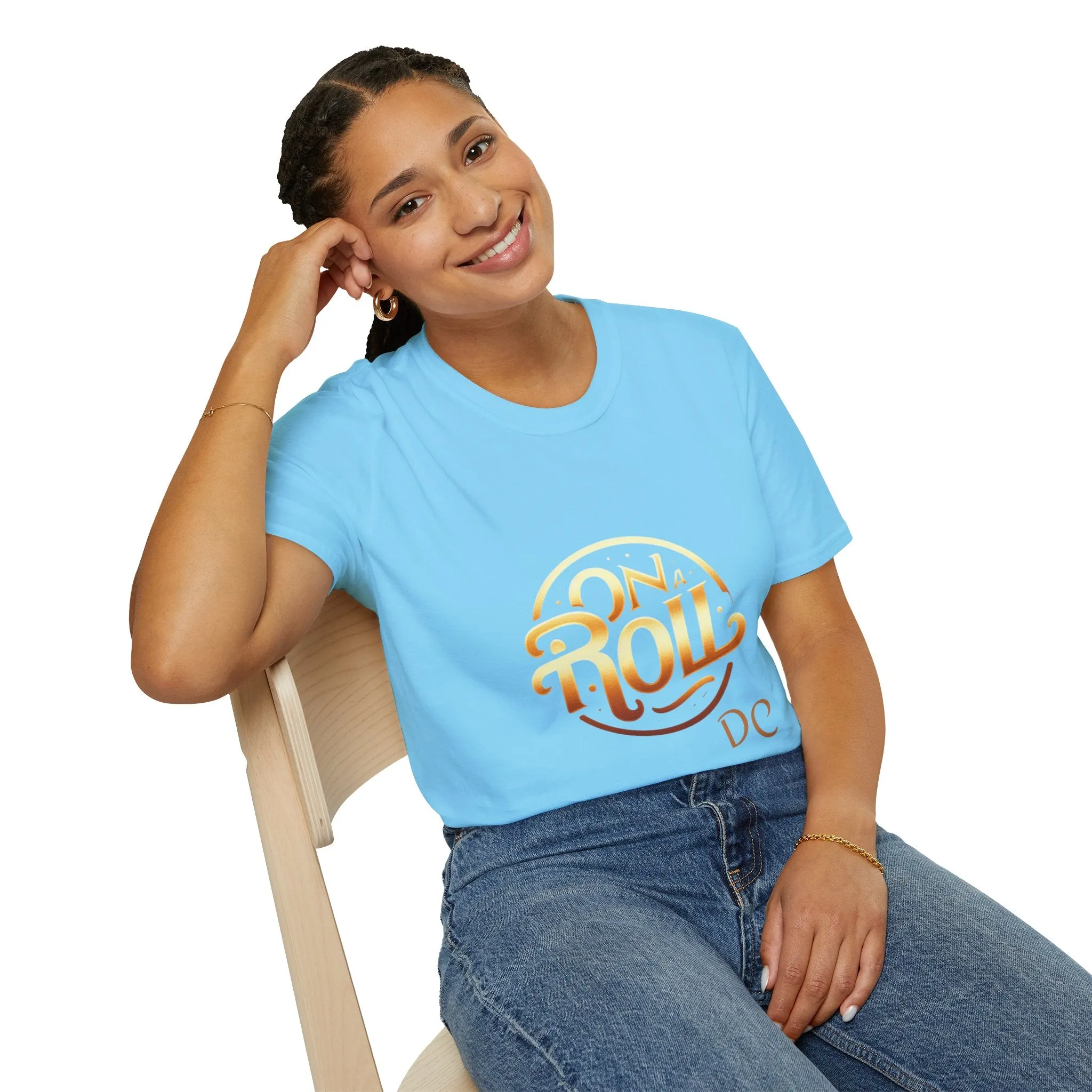 On A Roll-Unisex Softstyle T-Shirt