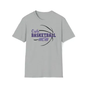 Owls Basketball Mom Unisex Softstyle T-Shirt