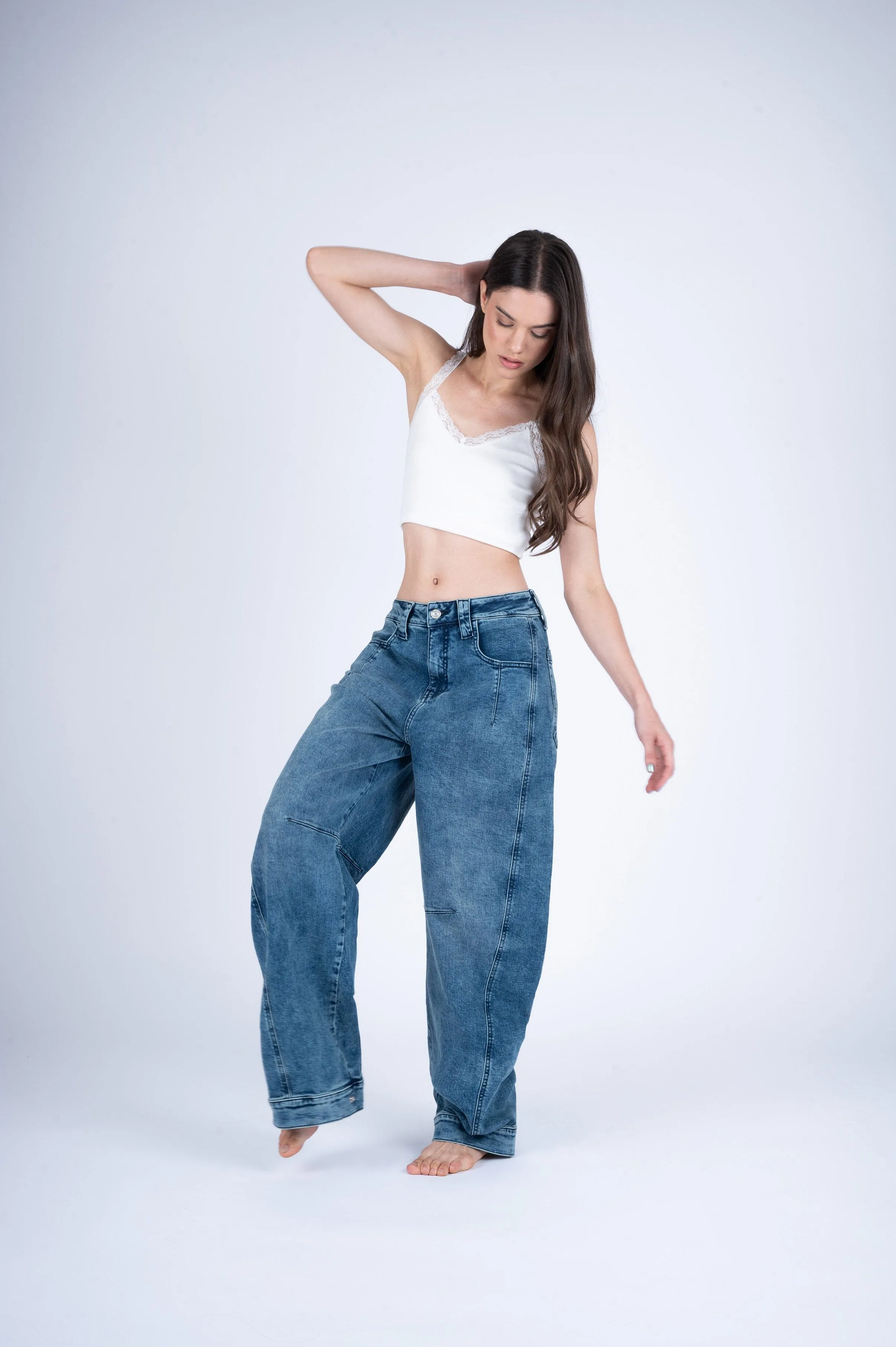 Pantalón Denim Baggy Evenes