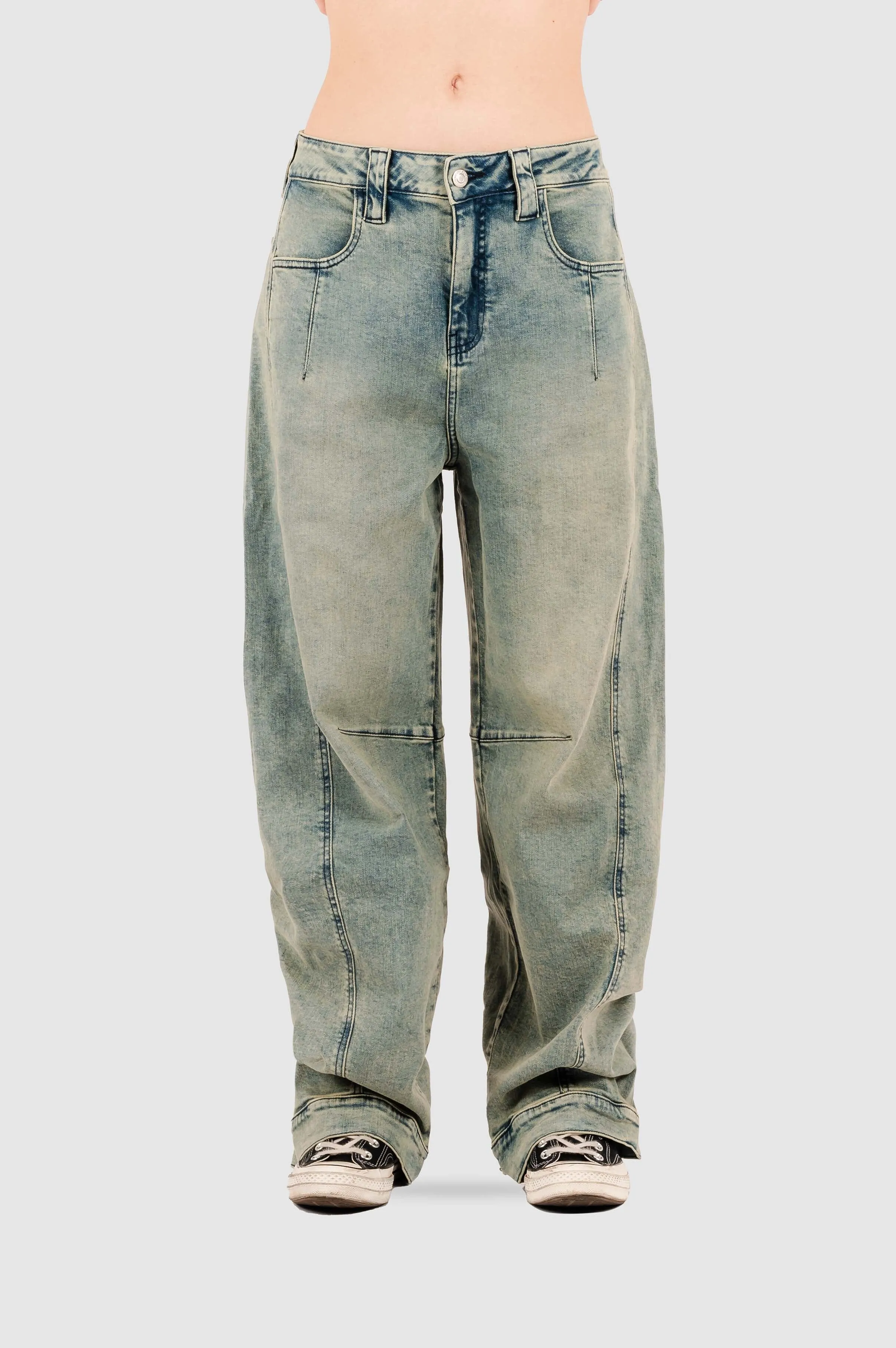 Pantalón Denim Baggy Evenes