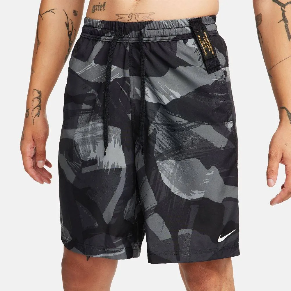 PANTALONCINI NIKE CHALLENGER CORE DRY CHALLENGER UOMO CROSSFIT CAMO NERO