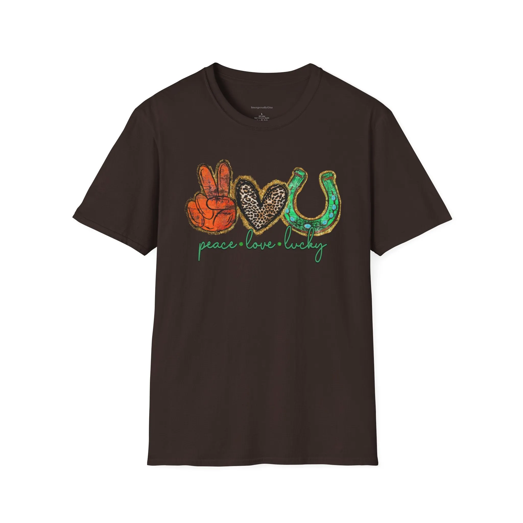 Peace Love Lucky Softstyle T-Shirt