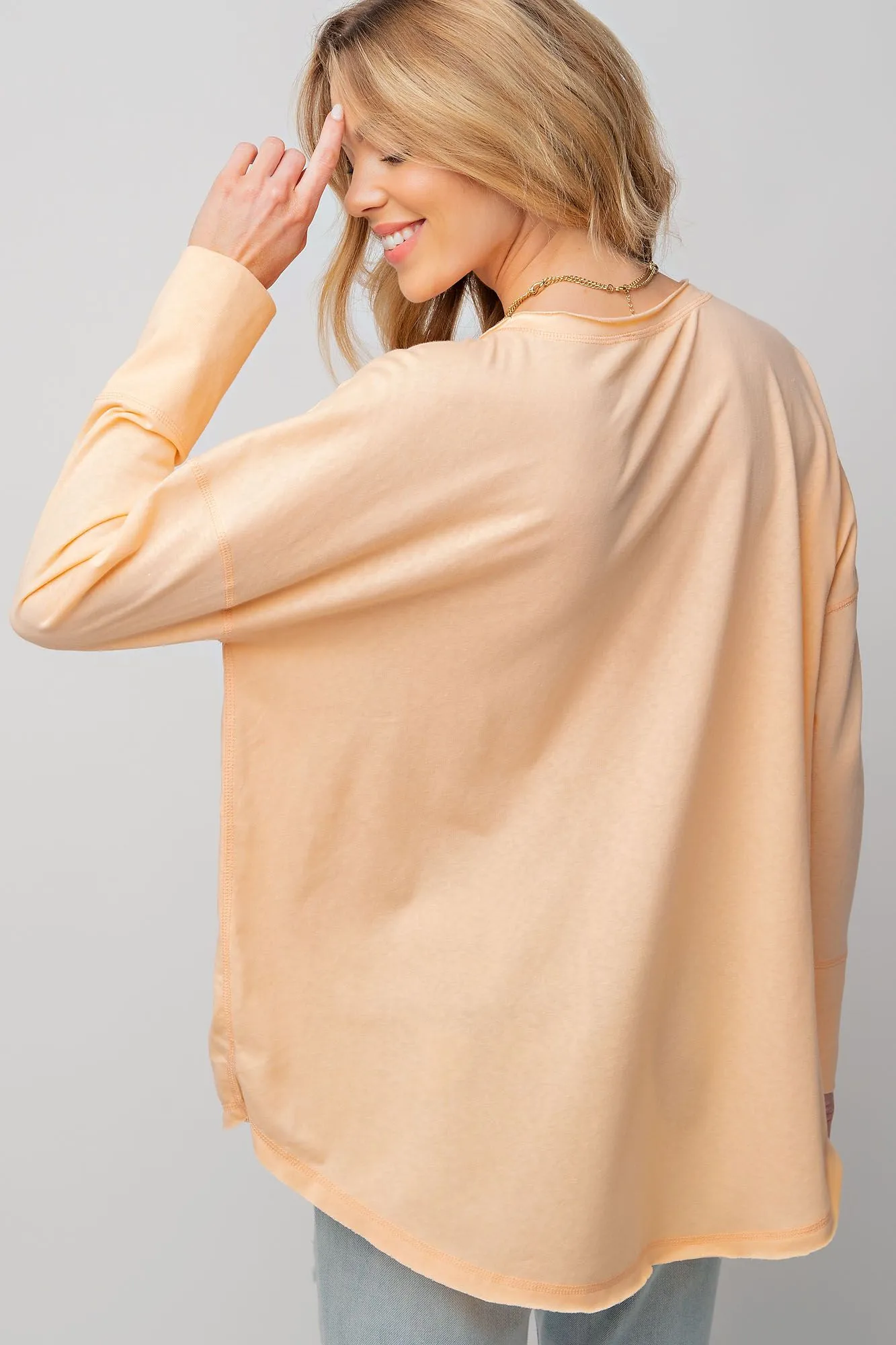 Pep in Your Step Cotton Jersey Tunic