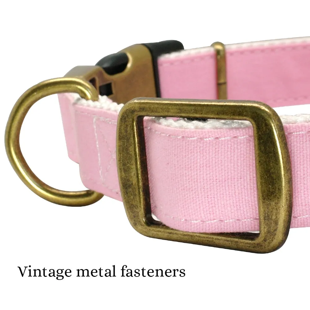 Personalised Nylon Dog Collar Adjustable