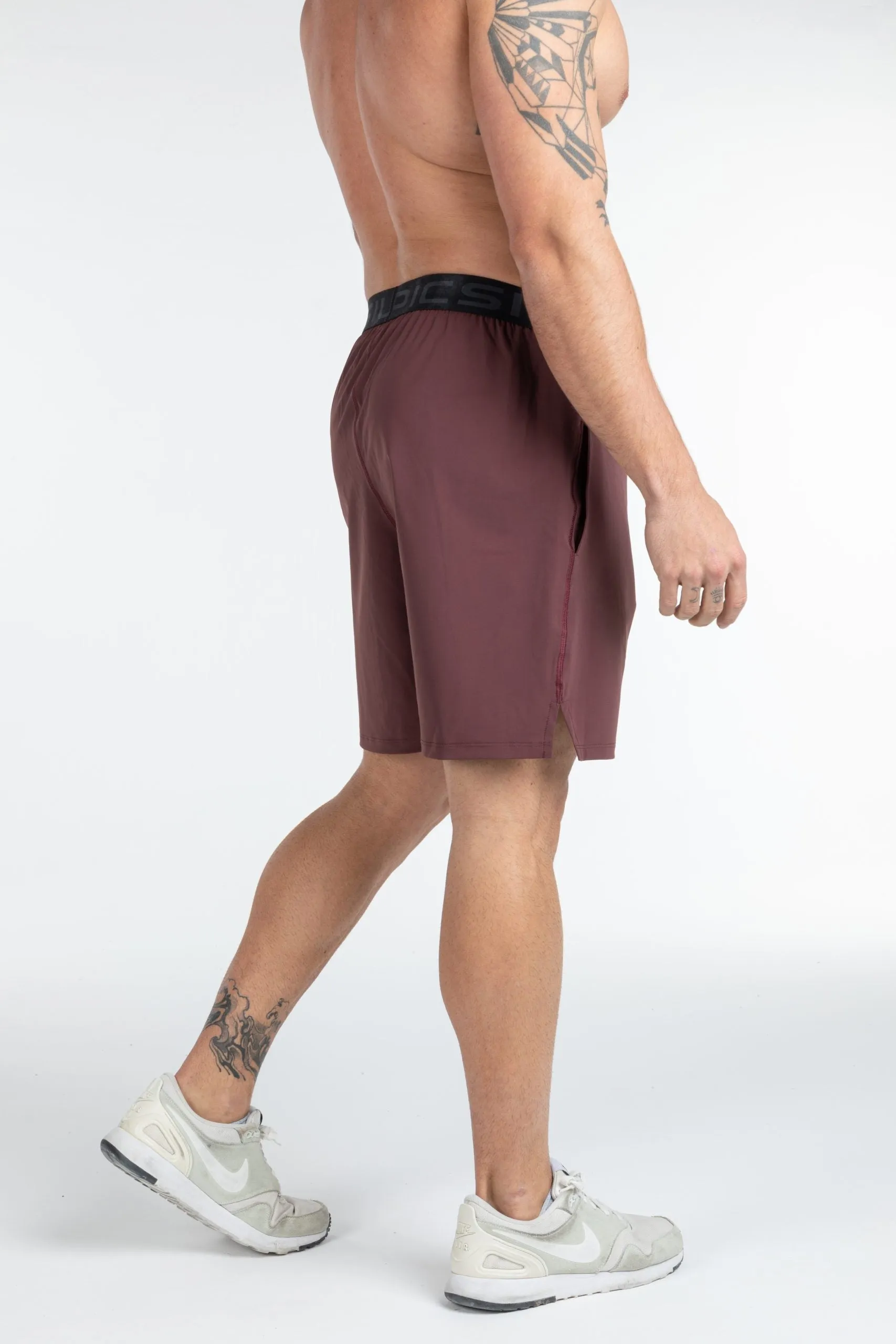 Picsil Shorts Burgundy