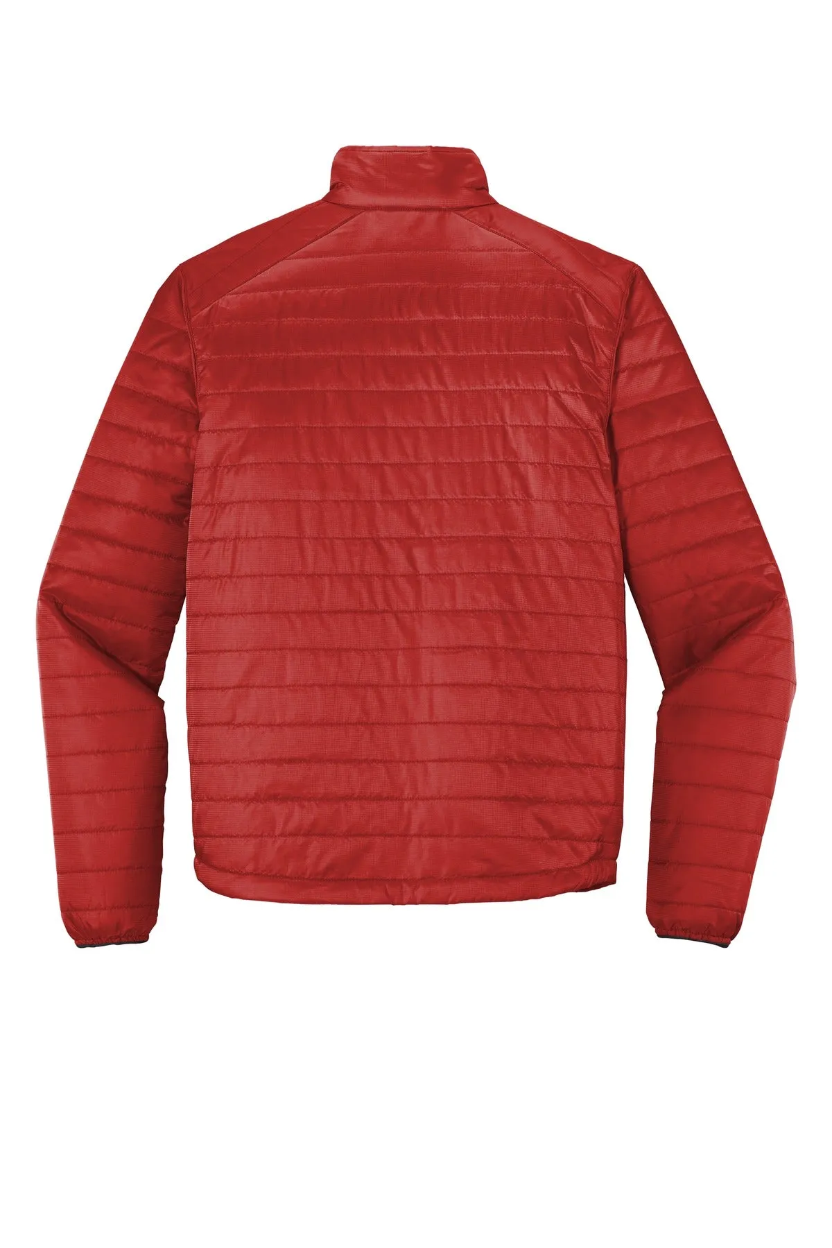 Port Authority  Packable Puffy Jacket J850 Fire Red/ Graphite