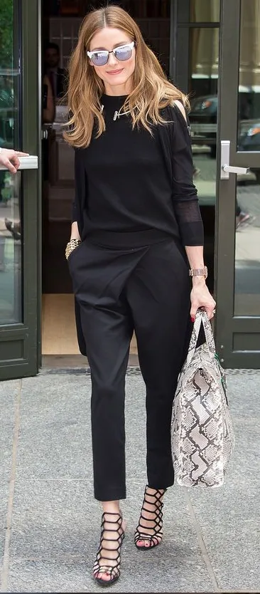 Prada black tailored trousers Size 8UK