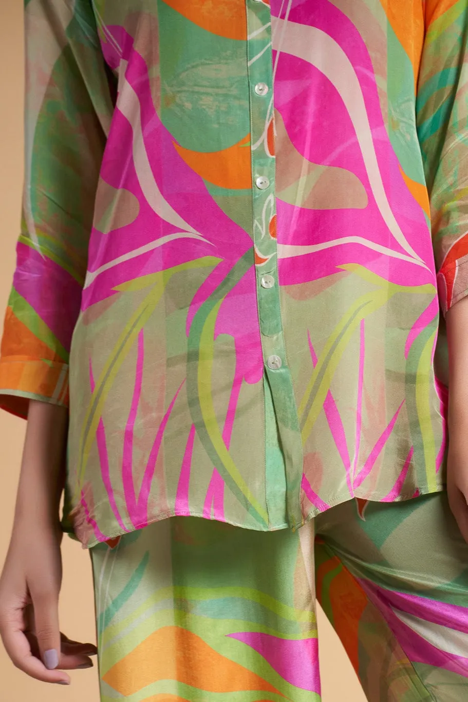 Printed Viscose Muslin Co-Ord Set