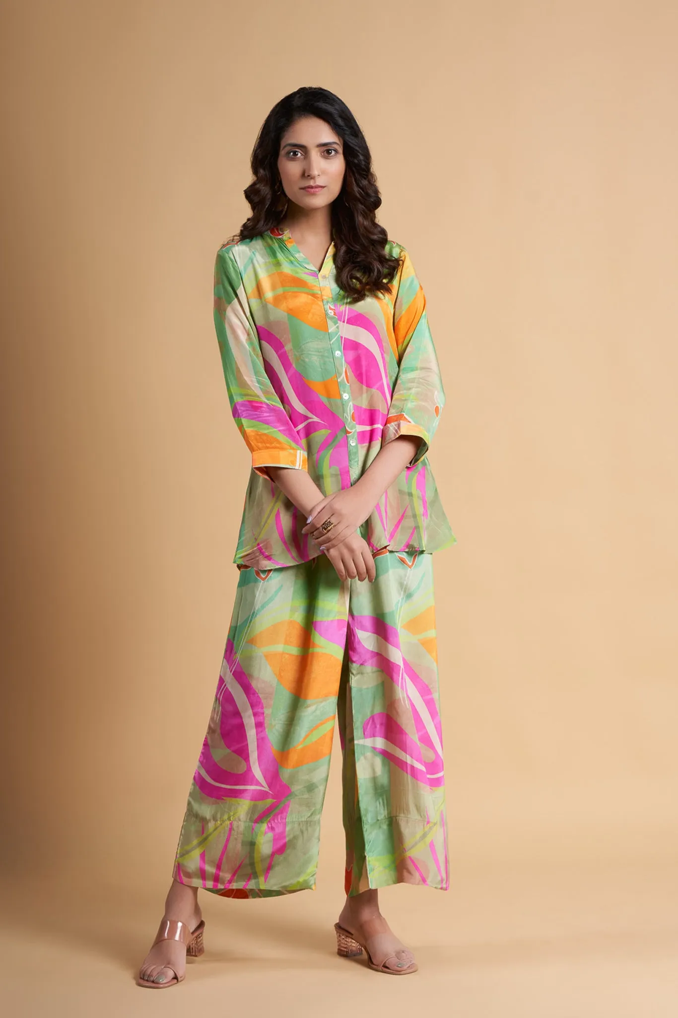 Printed Viscose Muslin Co-Ord Set