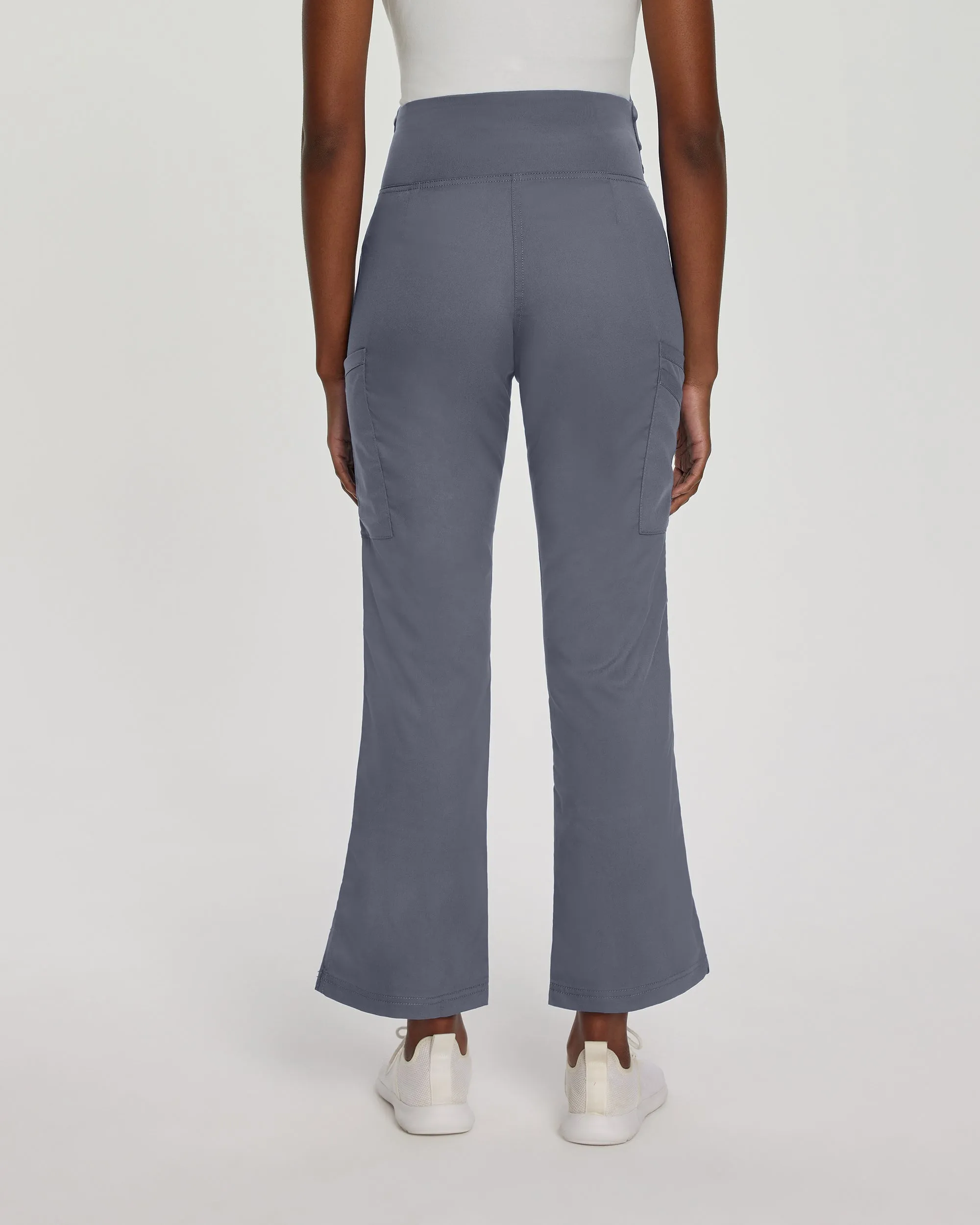 ProFlex 2399 Women's Maternity Scrub Pants Steel