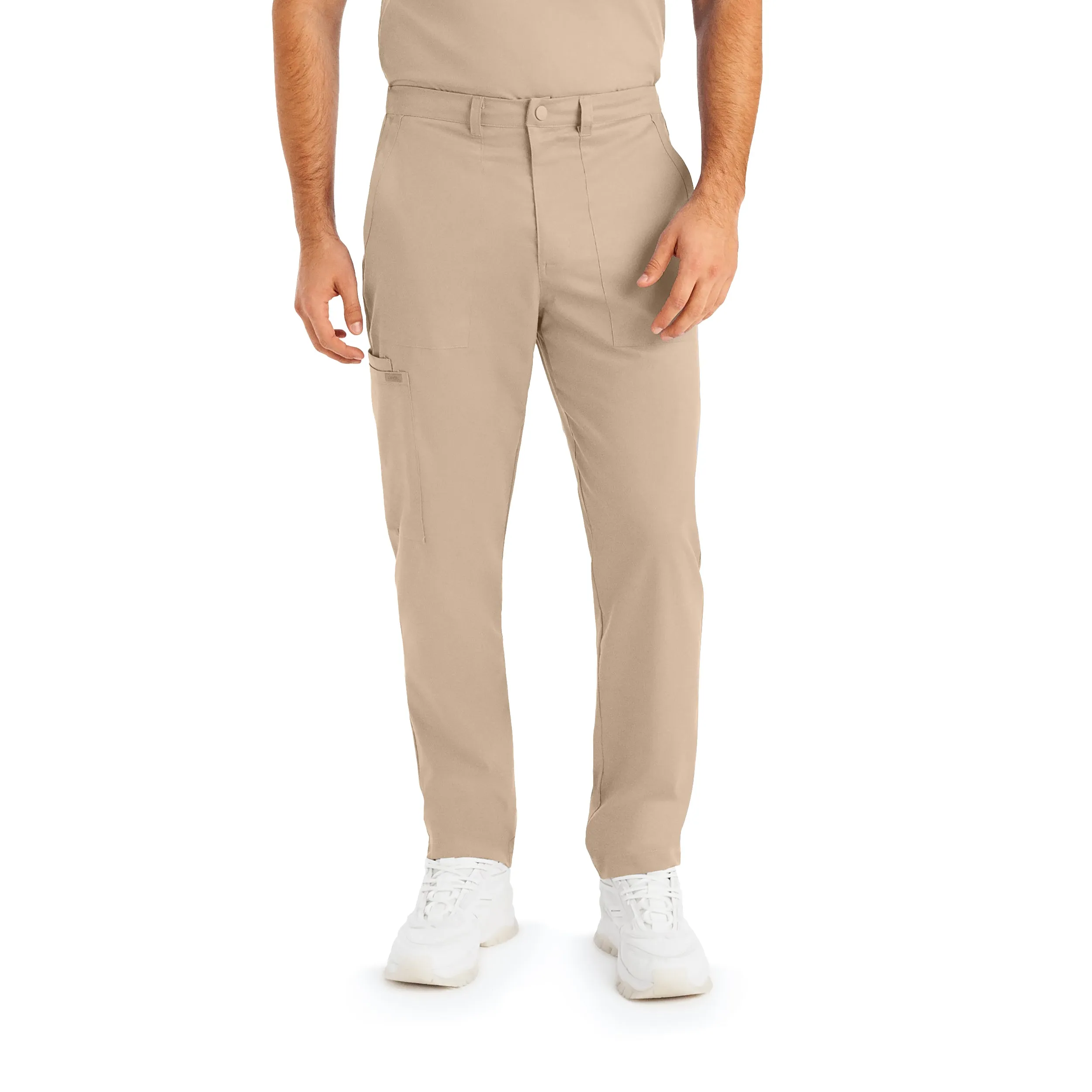 ProFlex LB408 Men's Cargo Scrub Pants Sandstone