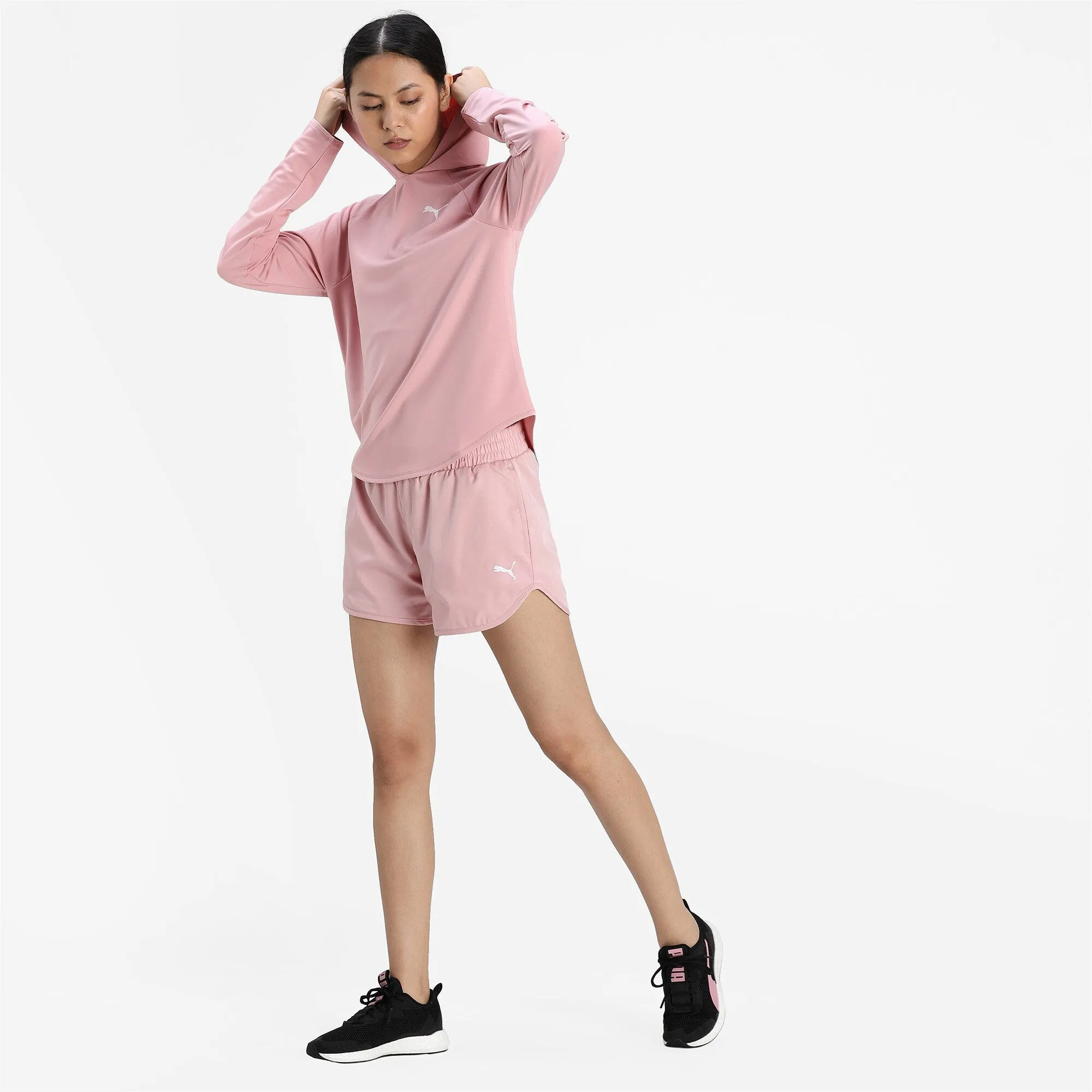 Puma Womens Active Woven Shorts 4 inch