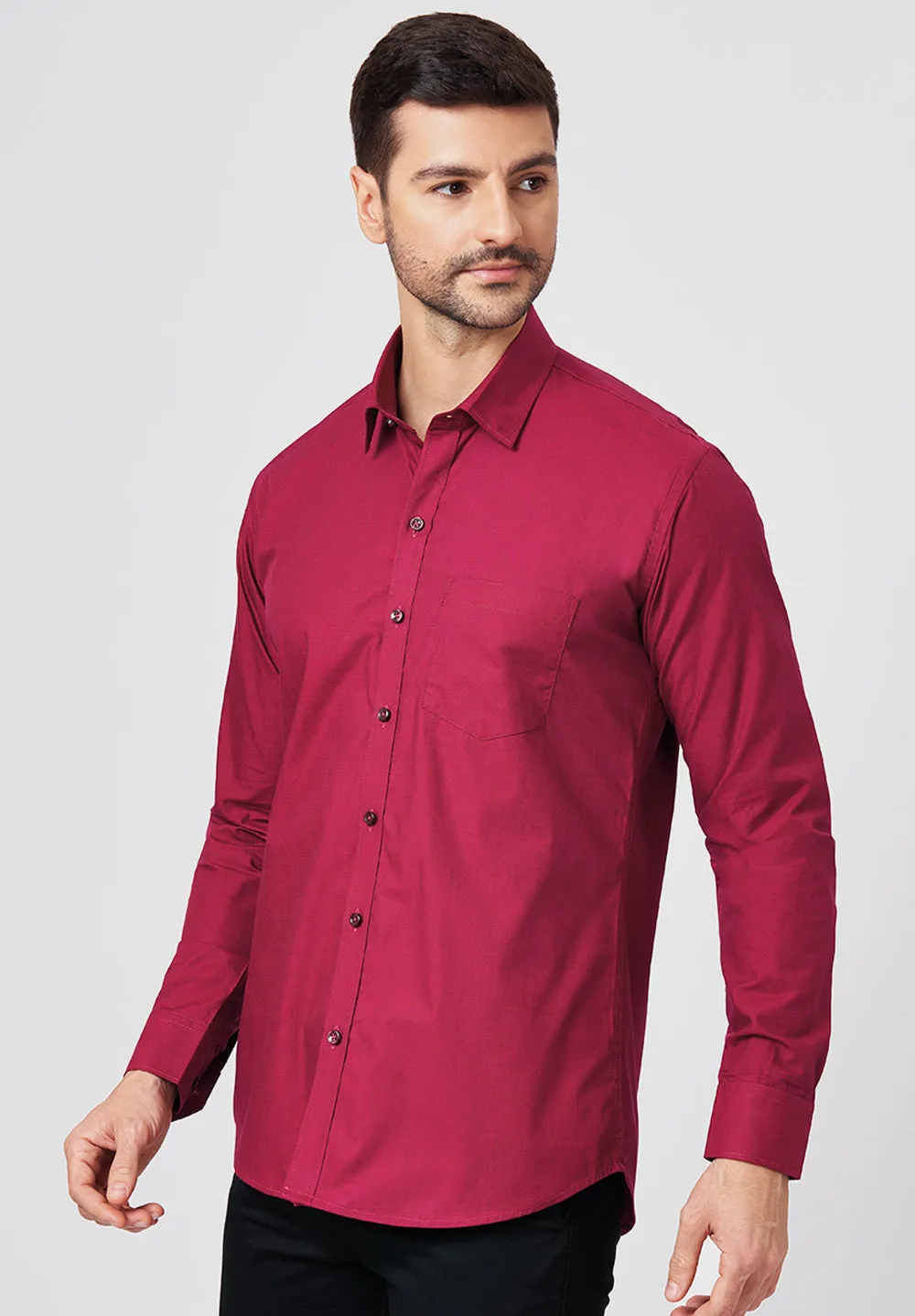 Pure Cotton Formal-slim Fit Shirt - S43451