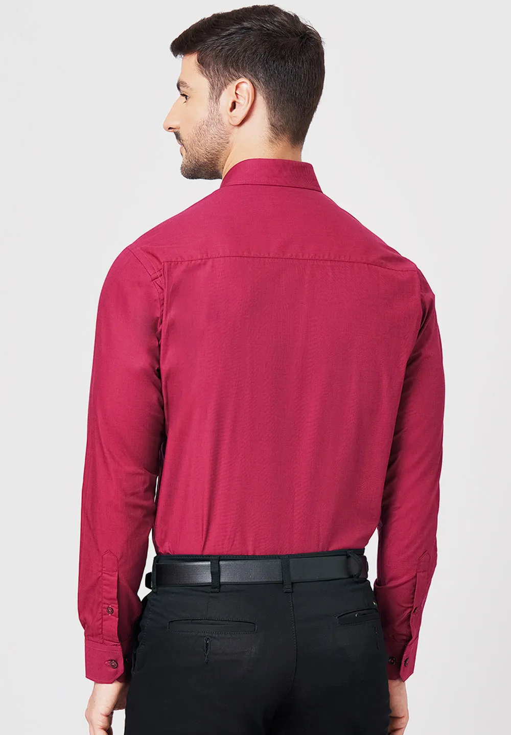 Pure Cotton Formal-slim Fit Shirt - S43451