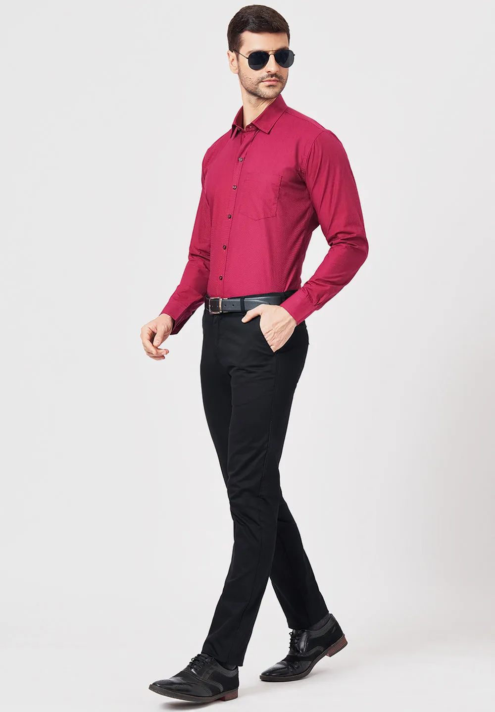 Pure Cotton Formal-slim Fit Shirt - S43451