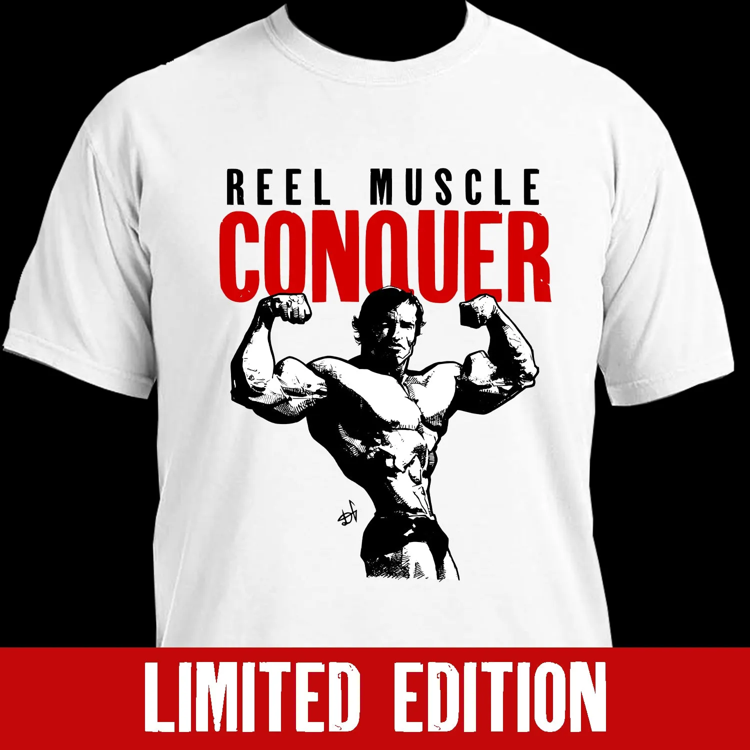 "CONQUER" Oversized (S & M Left)
