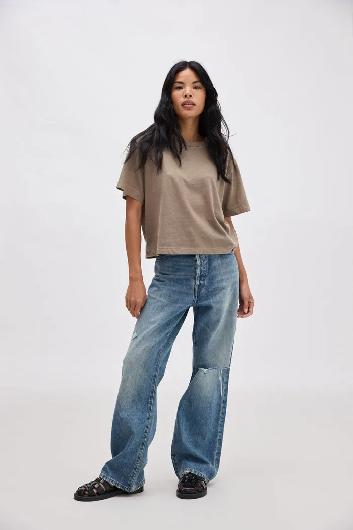 Relaxed Crop Tee