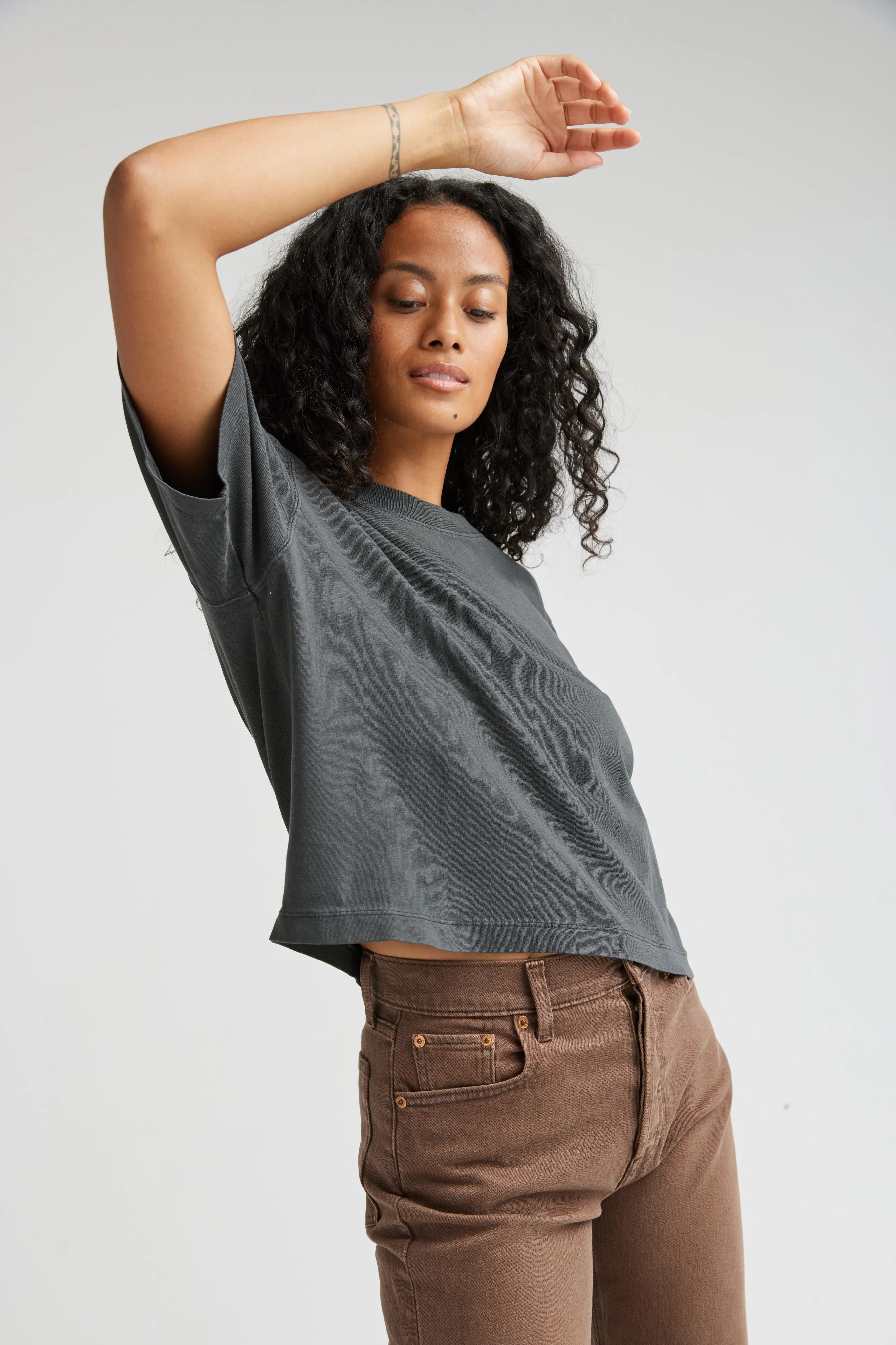 Relaxed Crop Tee