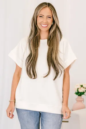 Reserved For You Top, Ivory