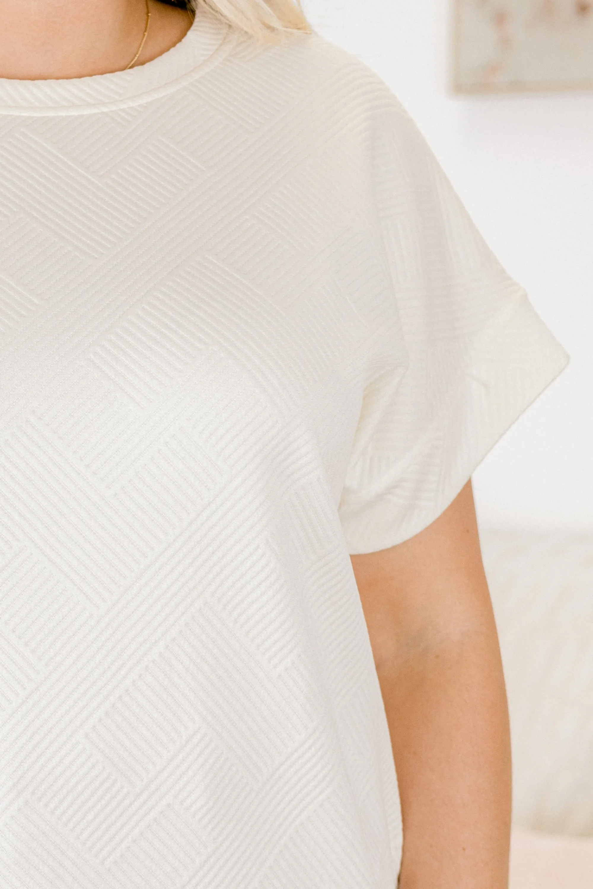 Reserved For You Top, Ivory