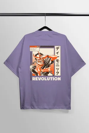 Revolution Lavender Oversized Tee
