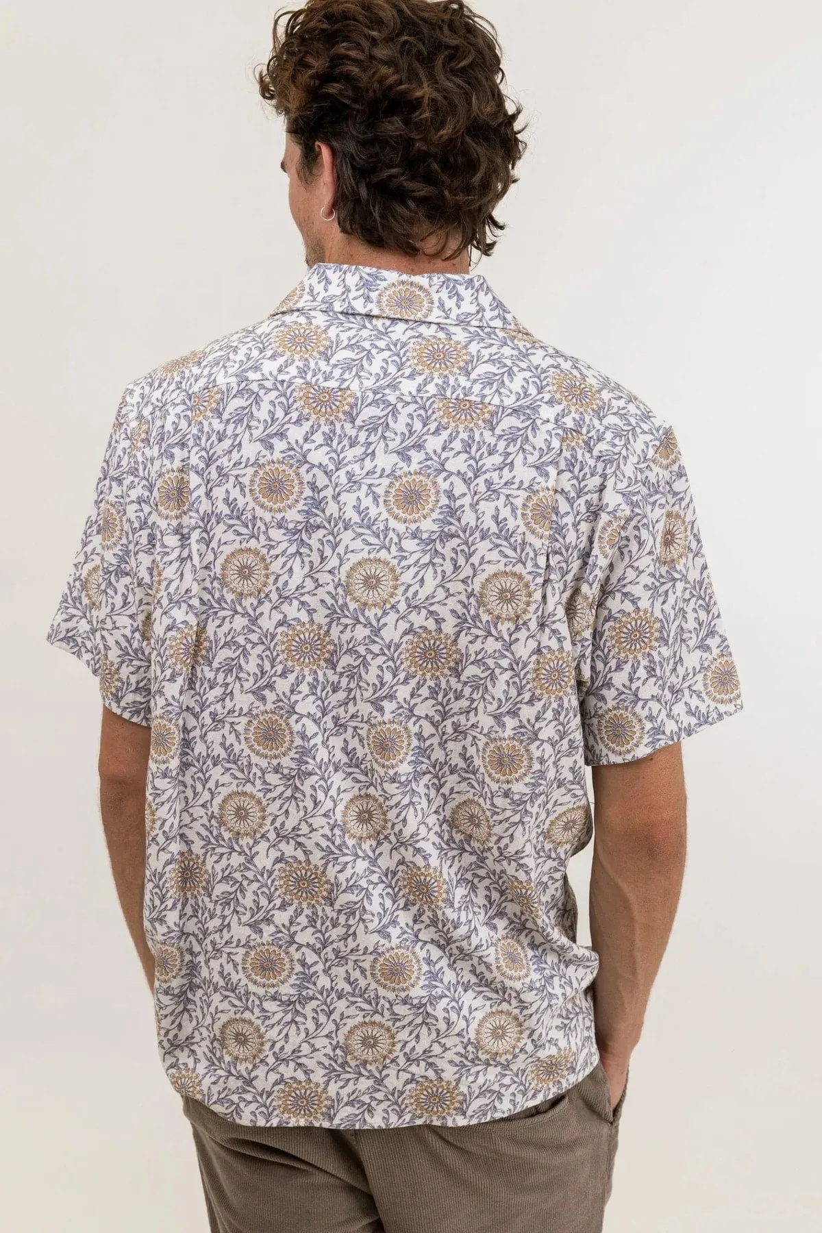 RHYTHM PALOMA SS SHIRT - NATURAL