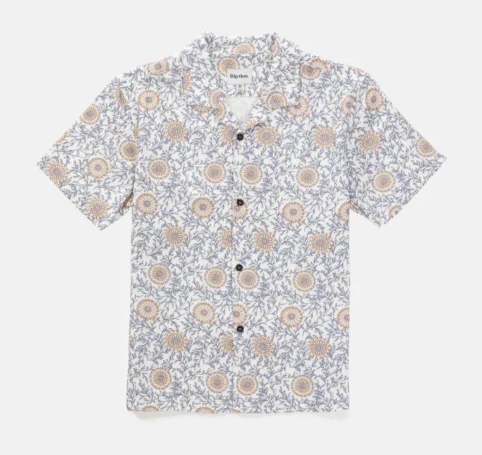 RHYTHM PALOMA SS SHIRT - NATURAL