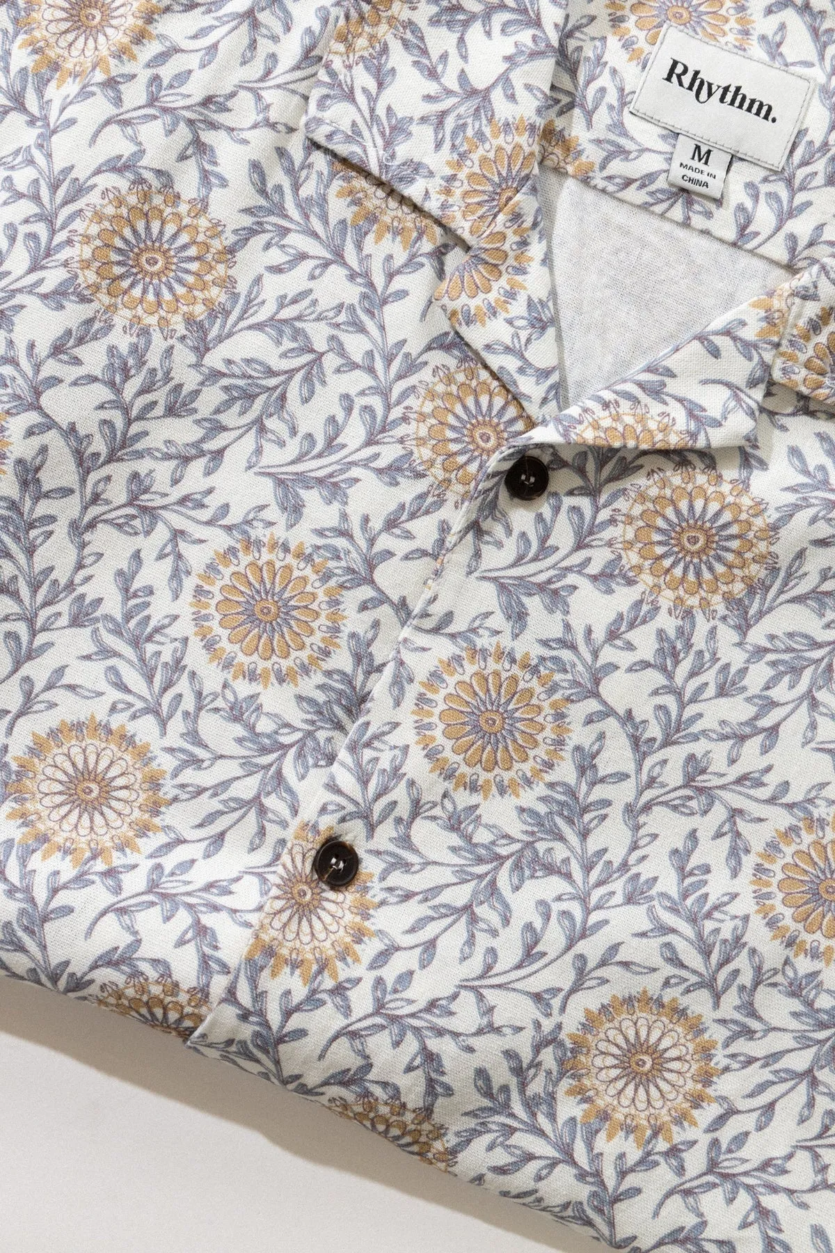 RHYTHM PALOMA SS SHIRT - NATURAL