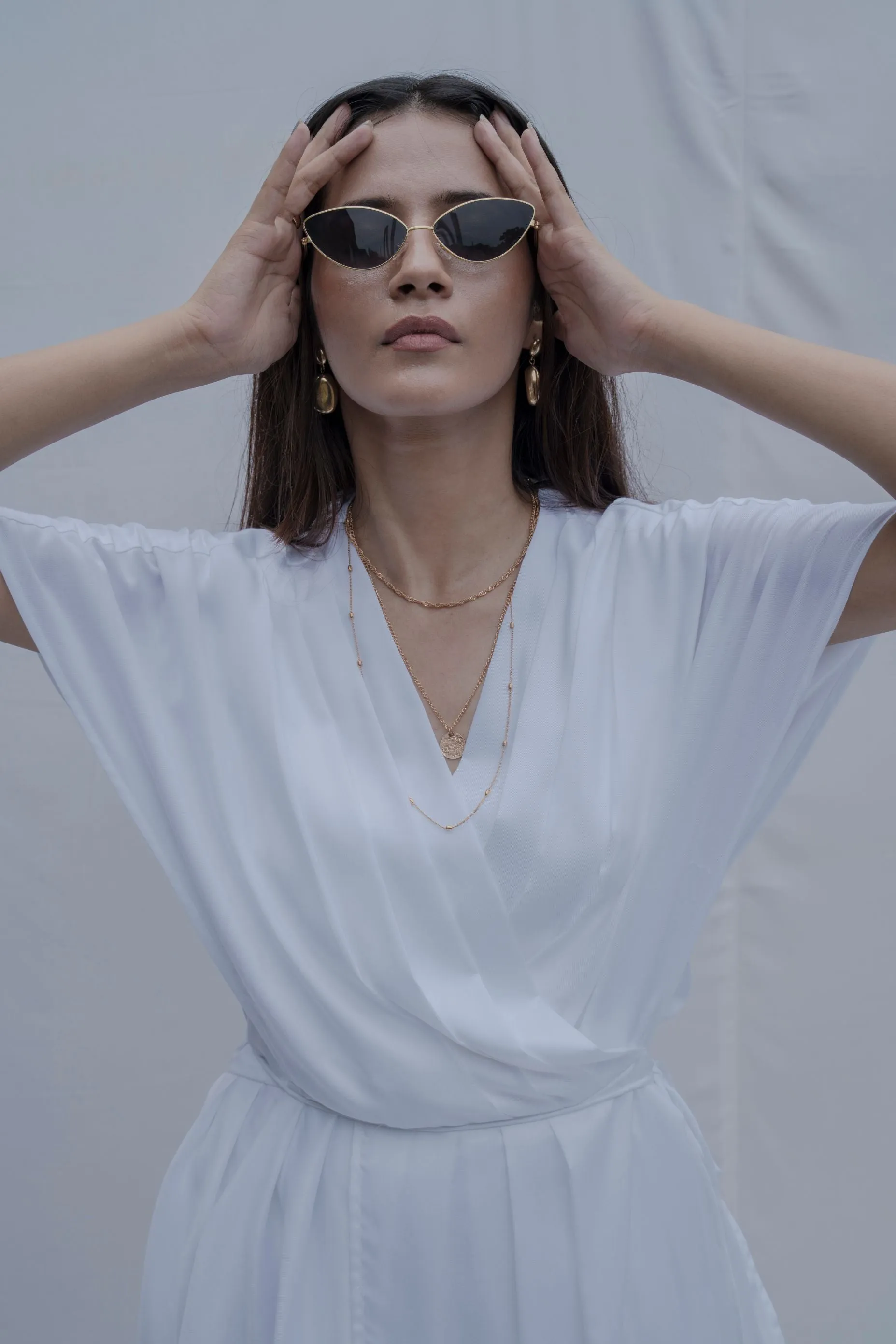 Rika Jumpsuit in White