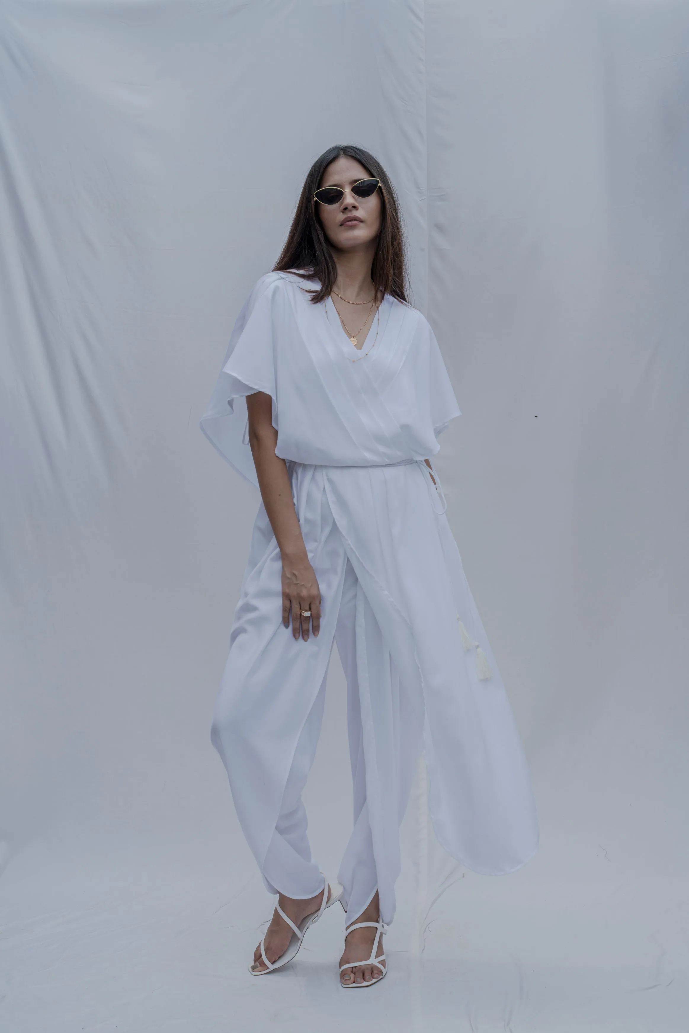 Rika Jumpsuit in White